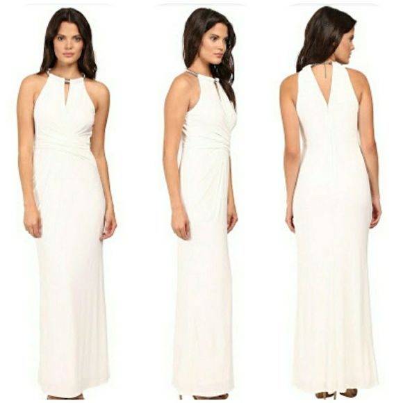 Laundry By Shelli Segal Dresses & Skirts - Laundry Segal Matte Jersey Gown w/ Necklac…